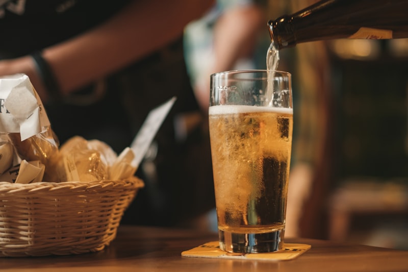 中身は本格クラフトビール。